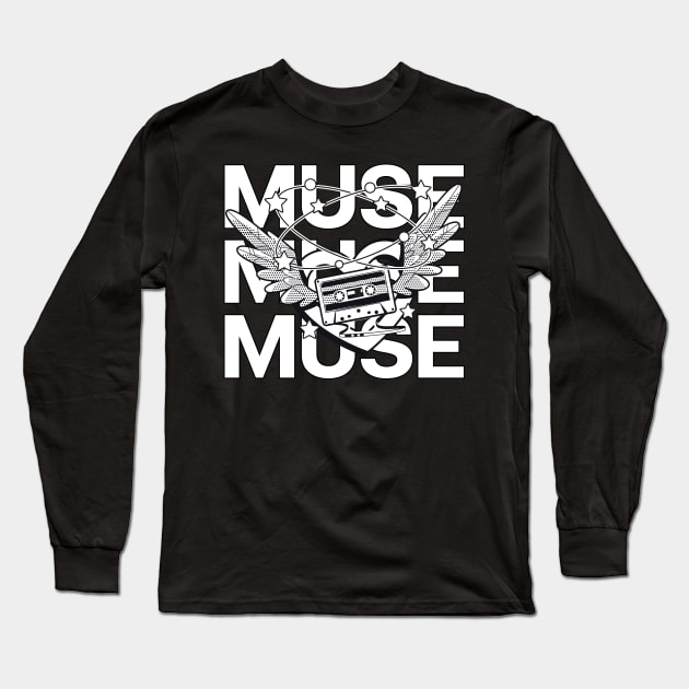 Music recording Muse Long Sleeve T-Shirt by NexWave Store